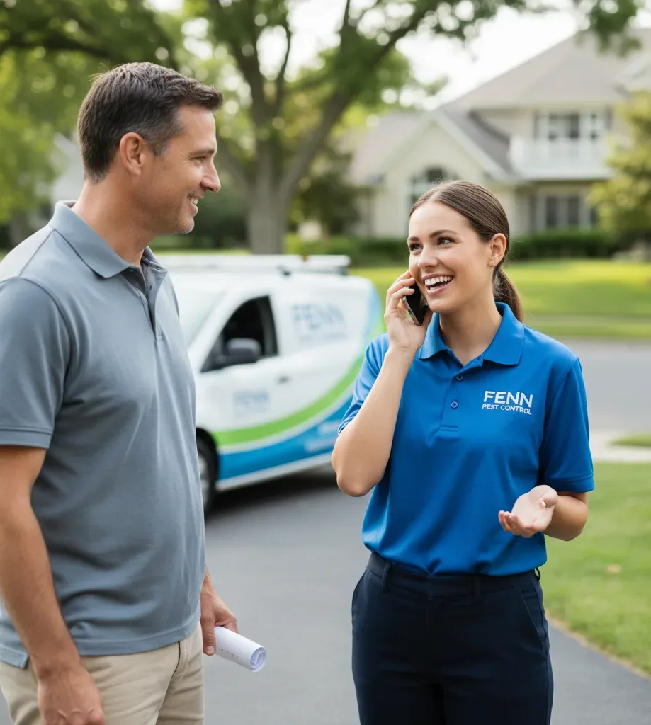 Fenn Pest Control customer support in Quincy